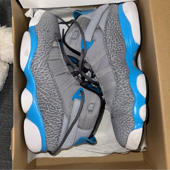 Jordan 6 Rings- Powder Blue Elephant - Picture 2 of 8